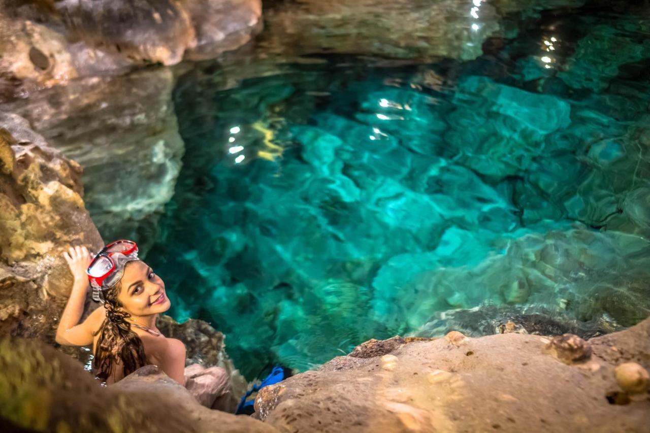 Cenote San Ignacio Villa Chocholá Buitenkant foto