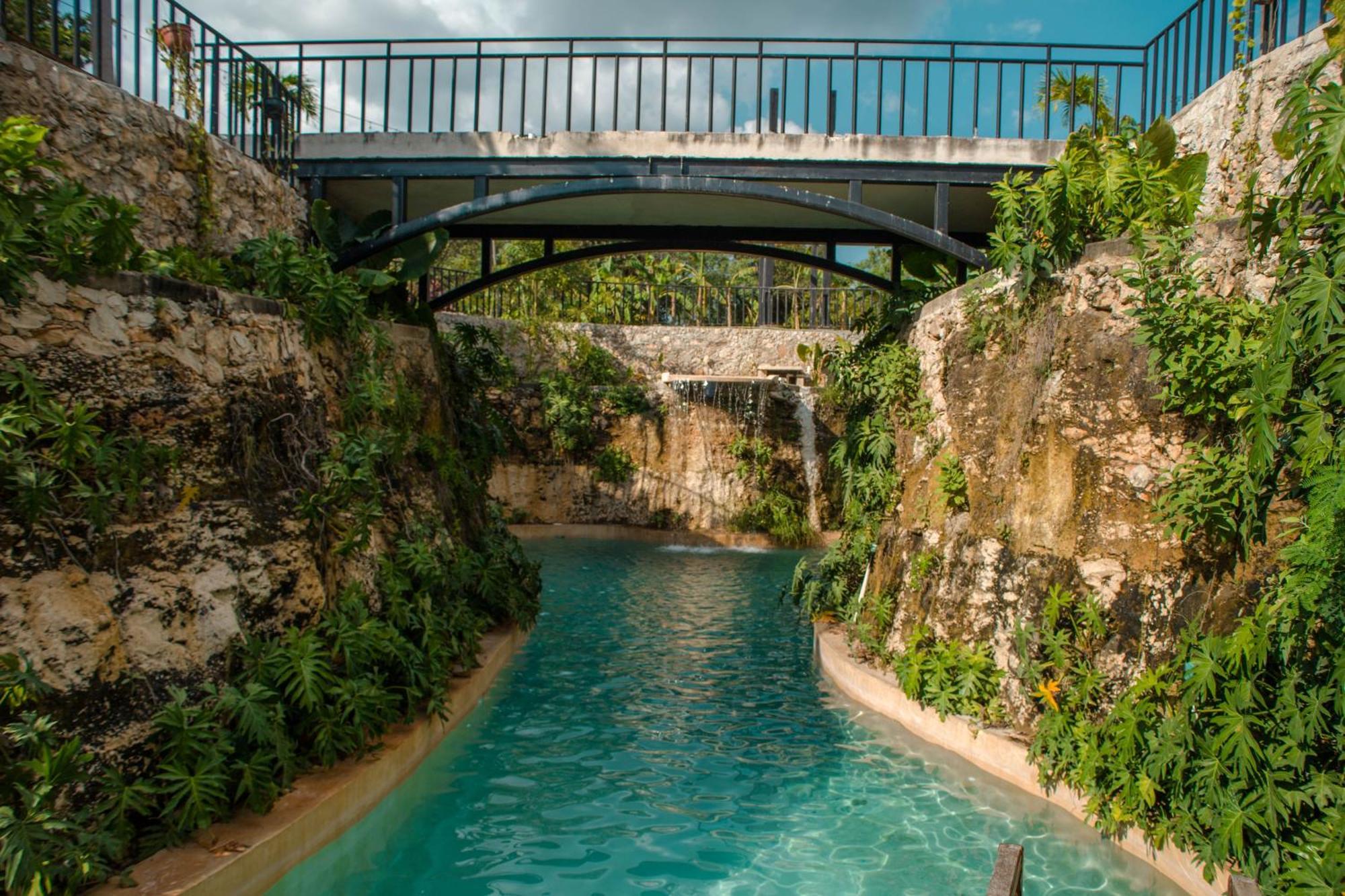 Cenote San Ignacio Villa Chocholá Buitenkant foto